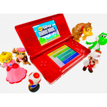 Mario DS Lite Limited Edition Red Mario Console* - Retro Handheld Consoles - Limited Edition Red Mario Console*