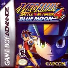 Mega Man Battle Network 4 Blue Moon GameBoy Advance - Mega Man Battle Network 4 Blue Moon GameBoy Advance