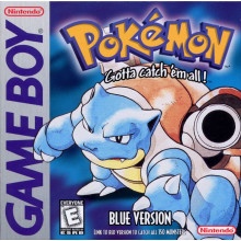 Original Gameboy Pokemon Blue Version Game Only* - Game Only* Original Gameboy Pokemon Blue Version for Original Gameboy Games