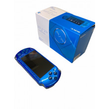 Blue PSP 3000 w/Box Bundle Complete Modded Custom Firmware CFW - Modded Custom Firmware (CFW) Blue PSP 3000 w/Box Bundle Complete for Retro Handheld Consoles