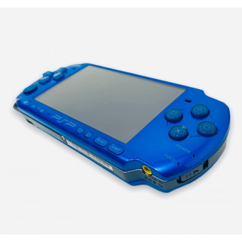 Blue PSP 3000 Vibrant Blue PSP 3000 Complete - Blue PSP 3000 Vibrant Blue PSP 3000 - Complete for PlayStation Portable Console