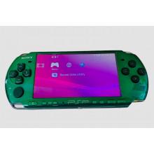 PSP 3000 Modded Spirited Green Complete New Green PSP - PlayStation Portable - New Green PSP