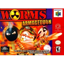 Nintendo 64 Worms Armageddon N64 Worms Armageddon Game Only - Nintendo 64 Worms Armageddon. For Nintendo 64 N64 Worms Armageddon - Game Only