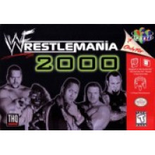 Nintendo 64 WWF WrestleMania 2000 N64 WWF 2000 Game Only - Nintendo 64 WWF WrestleMania 2000 N64 WWF 2000 Game Only for Nintendo 64 Console