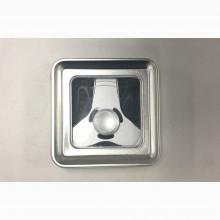 Novelty - Fidget Spinner - Tri-Metal Spinner - Silver
