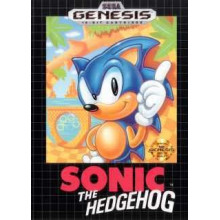 Sega Genesis Sonic The Hedgehog Pre-Played - GEN
