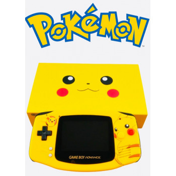 Limited Edition Pokemon Pikachu Gameboy Advance w/Ultra Bright Screen - Limited Edition Pokemon Pikachu Gameboy Advance w/Ultra Bright Screen for Nintendo Handheld Systems