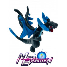 Mega Evolution Charizard Black Blue 10 Inch Plush Stuffed Pose-able Toy - Toy Plush Game Mega Evolution Charizard Black Blue 10 Inch Plush Stuffed Pose-able Toy