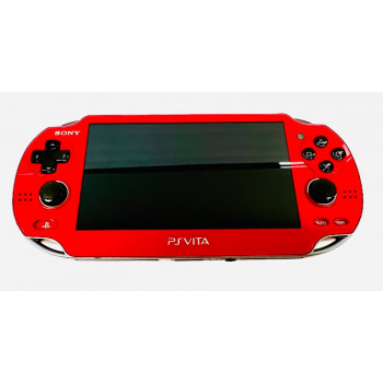 Red Modded PS Vita Metallic Red PS Vita w/Games Complete - Red Modded PS Vita Metallic Red PS Vita w/Games Complete