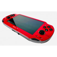 Red Modded PS Vita Metallic Red PS Vita w/Games Complete - Red Modded PS Vita Metallic Red PS Vita w/Games Complete