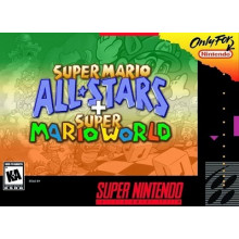 Super Nintendo Super Mario All-Stars + Super Mario World SNES Game only - Super Nintendo - SNES - Game only